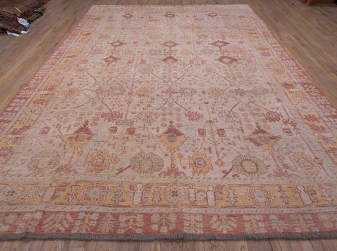 Vintage Oushak Area Rug (9' x 14')